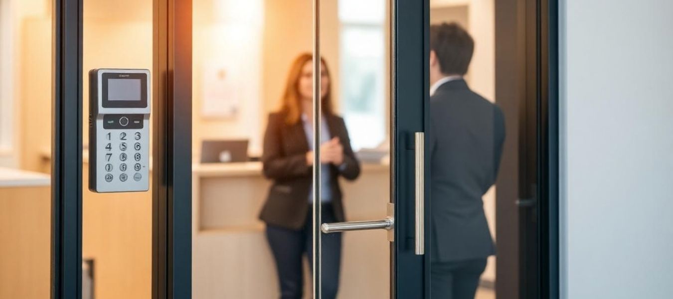 Secure entry technology in a modern workplace